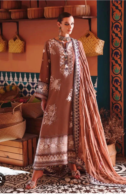 Mushq Rawsilk Brown