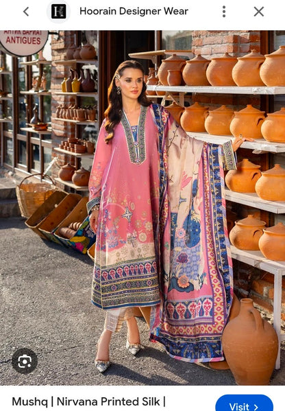 MUSHQ RAWSILK  PINK