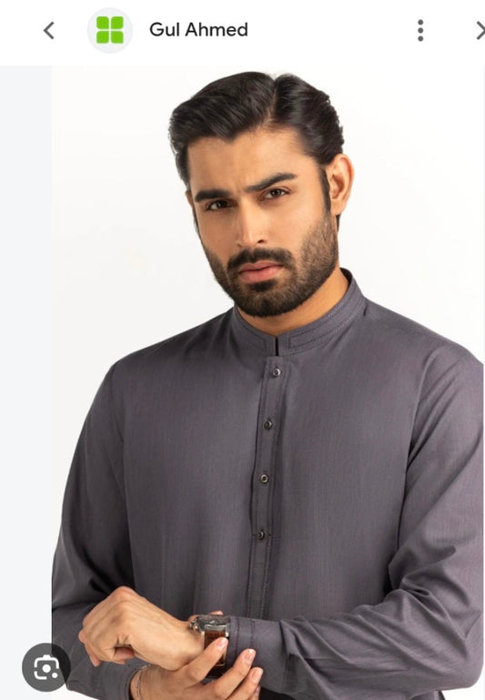 Gul Ahmed Winter Wash N WEAR Charcole