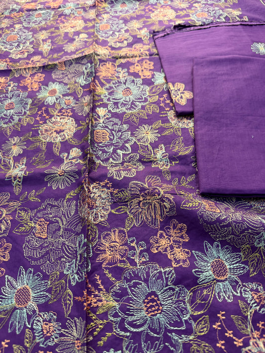 Lawn Embroided