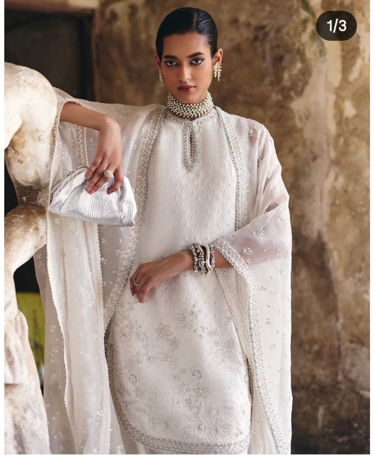 Suffuse Rawsilk Embroided