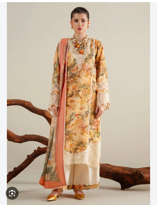 Bin Ilyas Viscose musterd