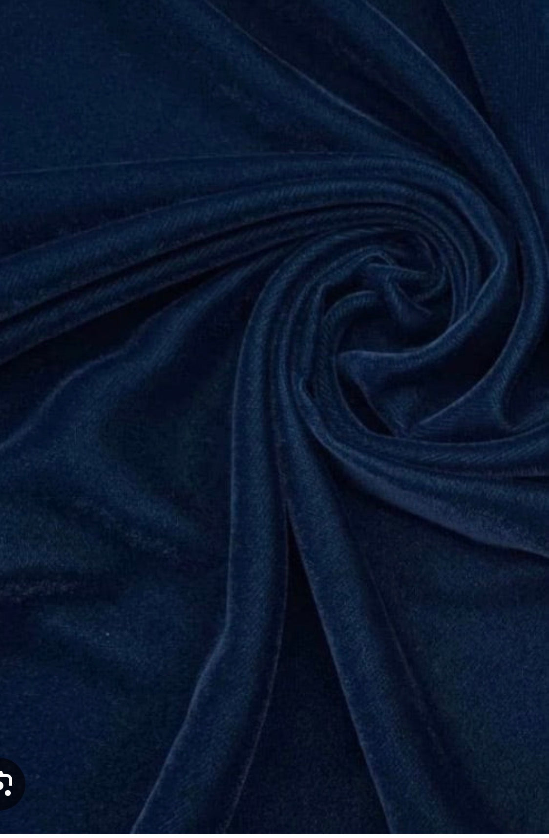Pure Velvet 2piece Neavy Blue