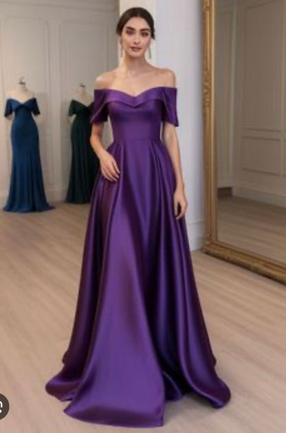 Pure Velvet 2piece Purple