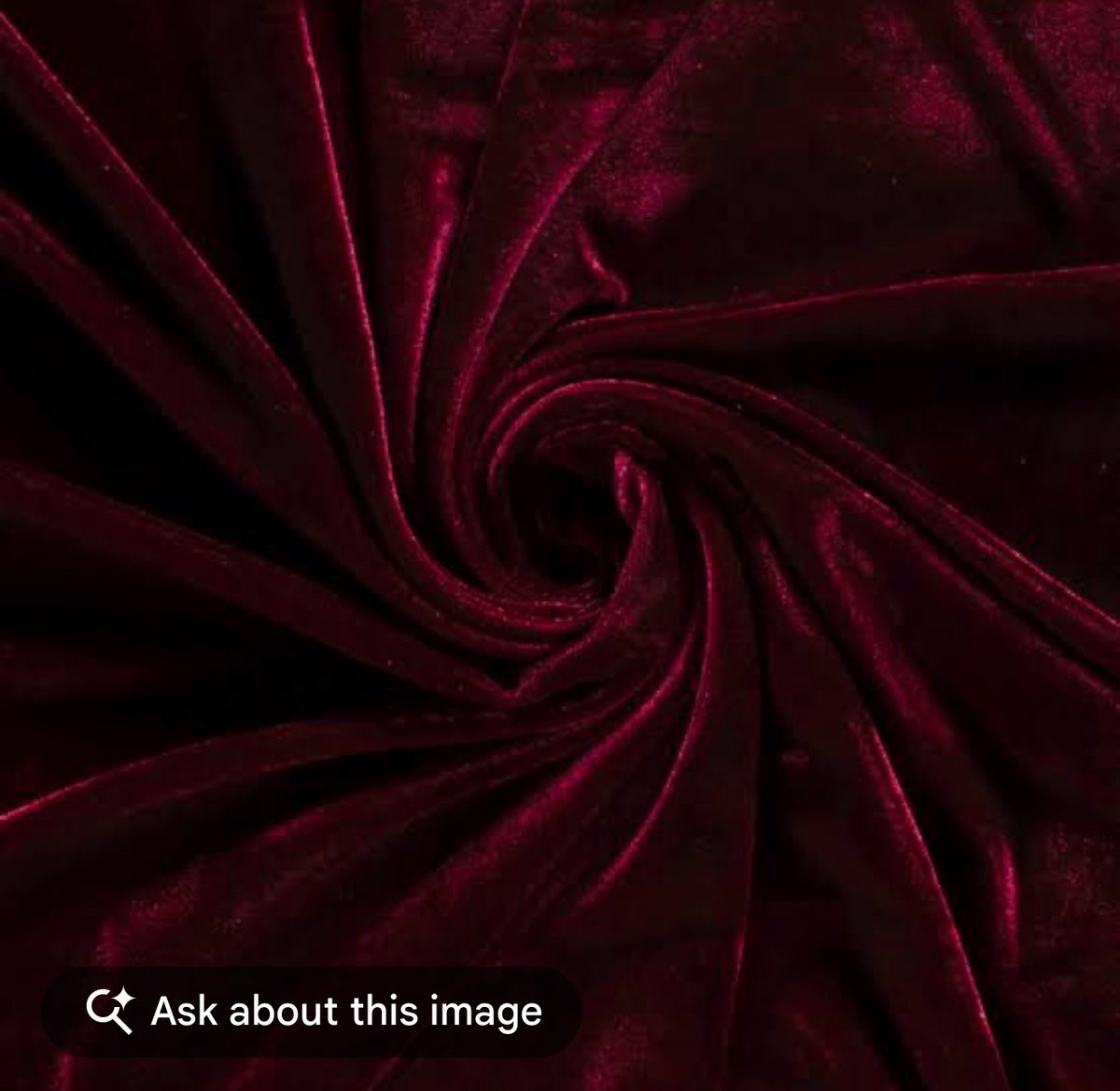 Pure Velvet 2piece Maroon