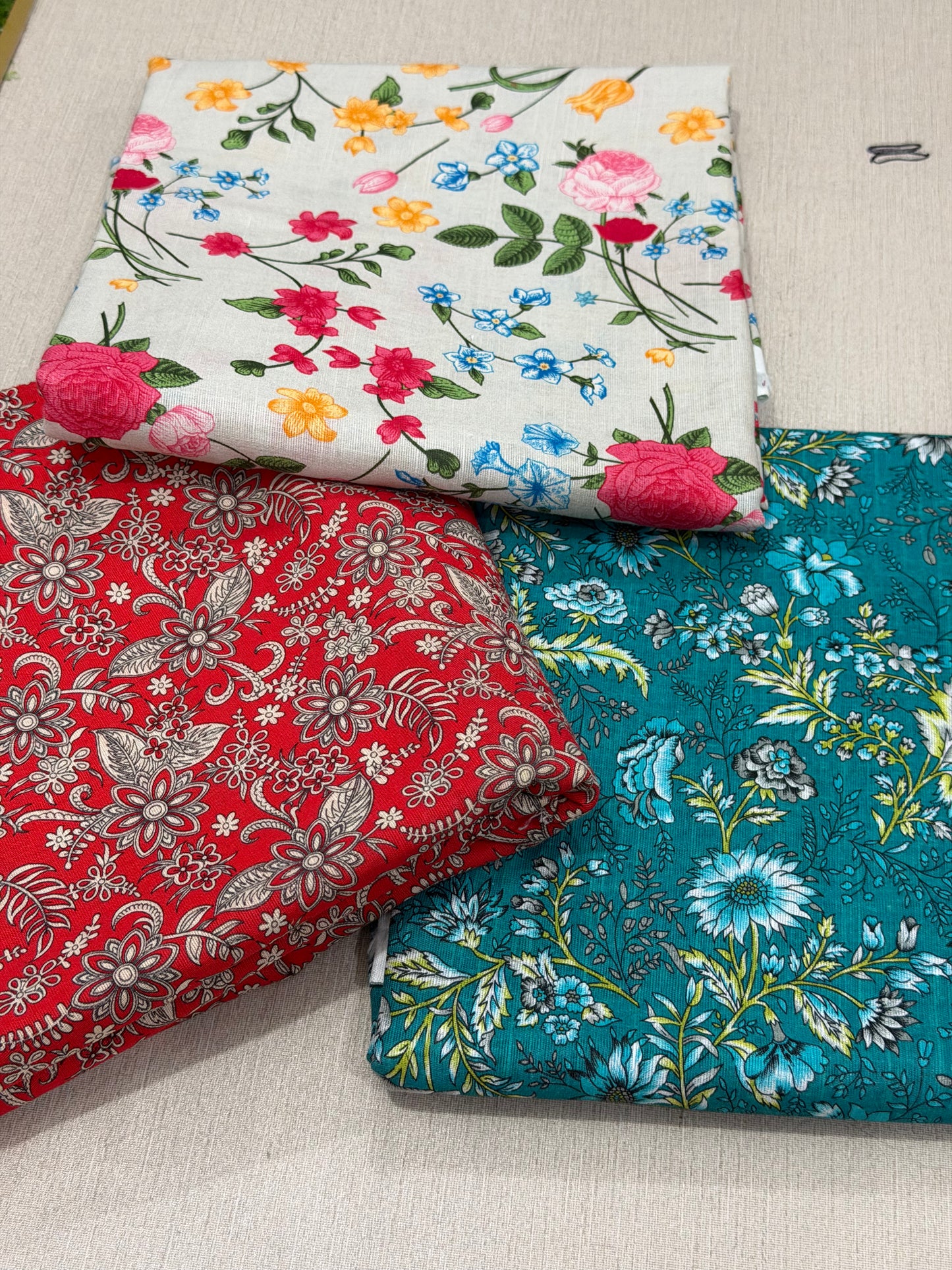 Printed Khadar 2piece