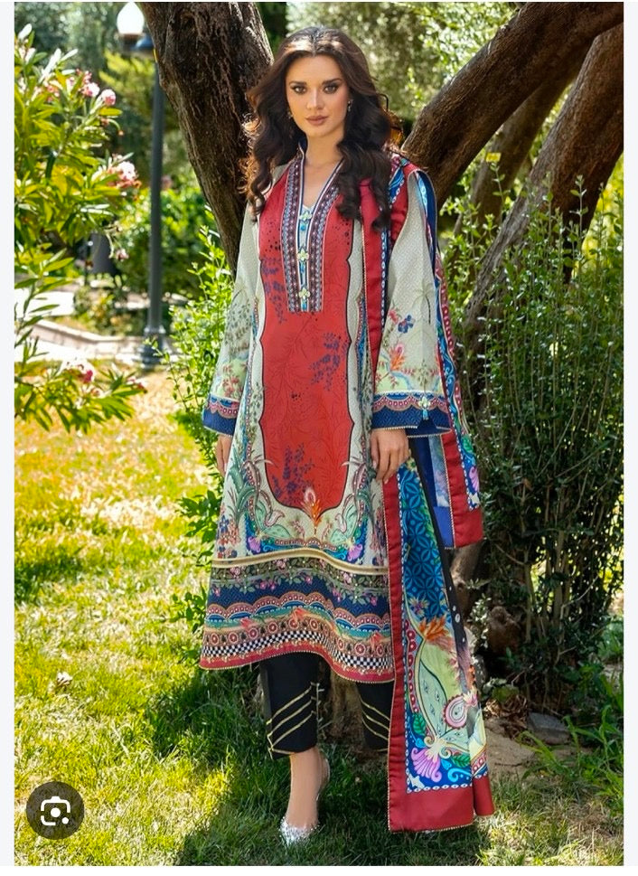 MUSHQ RAWSILK red