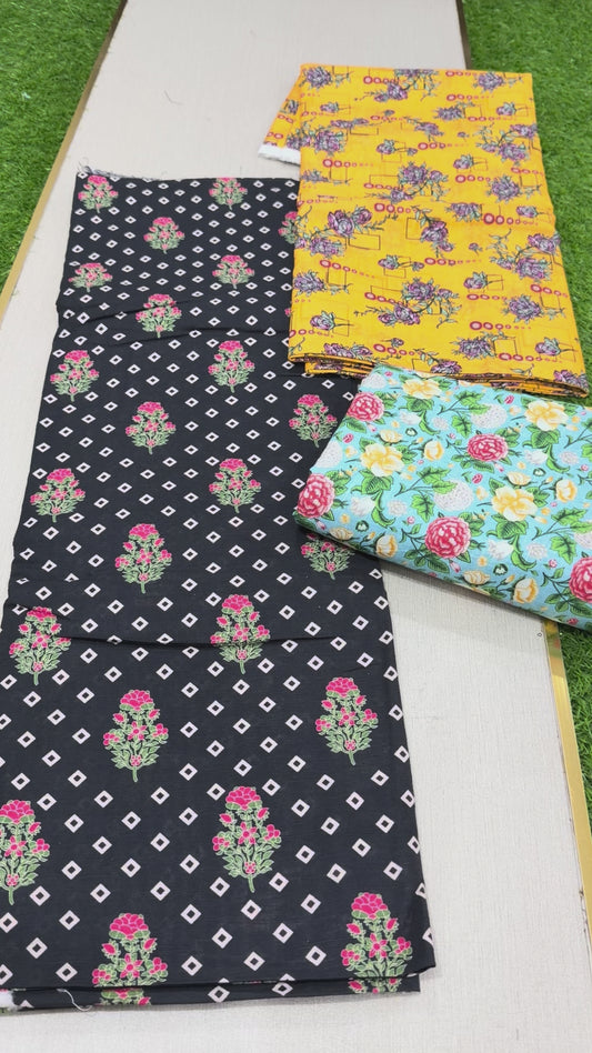 Printed Khadar 2piece