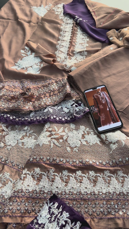 Mushq Rawsilk Brown